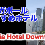 シンガポール のおすすめホテル紹介します~Oasia Hotel Downtown編~