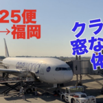 JAL325便羽田→福岡をクラスJ窓なし座席で行ってみた